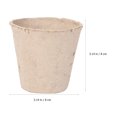 thumbnail image 5 of Entireivity 50pcs Paper Pulp Nursery Pot Nursery Pots Cup Biodegradable garden supplies, 5 of 8