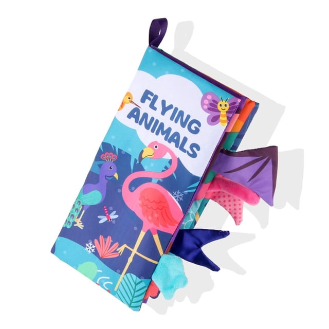 Libro suave para Infantes Hugo Dibujos animados Sonido juguetes de aprendizaje