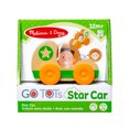 thumbnail image 4 of Melissa & Doug GO Tots Wooden Green Star Car (1 Car, 1 Disk) - FSC Certified, 4 of 10
