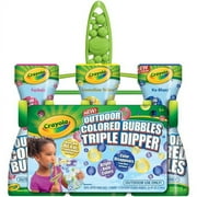 Crayola Outdoor Triple Dipper Bubble Wan