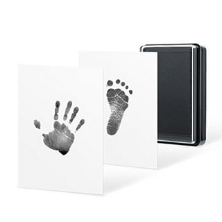 WEWESGAO Ink Pads for Baby Footprints and Pet Paw Print kit,Non-Toxic and  Acid-Free Ink, Easy to Wipe and Wash Off Skin, Smudge Proof,Baby Footprint