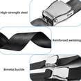 thumbnail image 2 of TFixol Red Press-Button Maternity Seat Belt Adjuster for Comfortable and Safe Driving During Pregnancy, 2 of 7