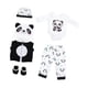 thumbnail image 5 of Ropa de muñeca, accesorios de vestuario para muñecas de 18 pulgadas, juguetes de moda para hacer tú mismo. 5 piezas negras, 5 of 5