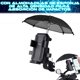 thumbnail image 3 of Soporte para Celular con Paraguas para Bicicleta y Motocicleta SH-3167 | Rotación 360°, Protección contra Sol y Lluvia, Compatible con Smartphones de 3.5" a 7.1, Paraguas de teléfono para el Sol, 3 of 6