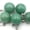 Aventurine, variant on 14mm Round Ball Pendant Charm Natural Stone Healing Bead for Jewelry Making-Malachite-1PC