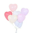 thumbnail image 3 of 10 inch 2.2g heart shaped balloon macaroon wedding balloon thickened latex birthday party balloon set - rose red, 3 of 4