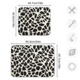 thumbnail image 4 of Leopard Pattern Dish Drying Mats for Kitchen Counter Absorbent Microfiber Coffee Pad, 4 of 7