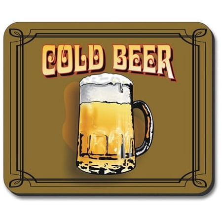Art Plates Mouse Pad - Cold Beer price history on PriceWatchPro