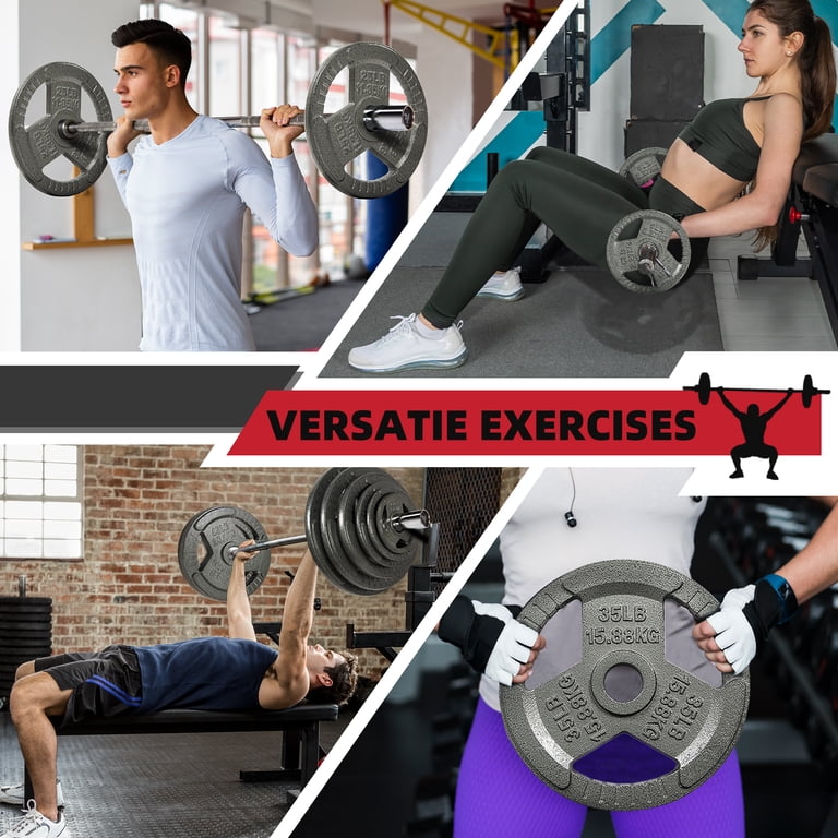 barbell set weight lifting set walmart