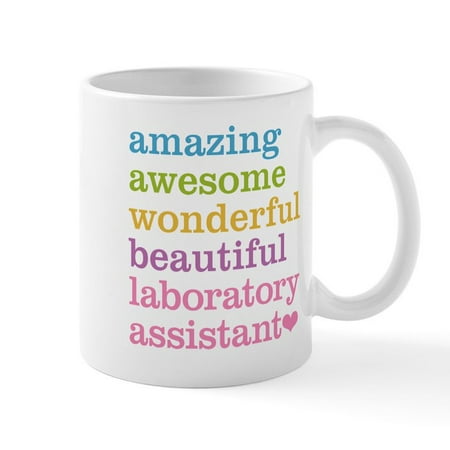 

CafePress - Amazing Laboratory Assistant Mugs - 11 oz Ceramic Mug - Novelty Coffee Tea Cup