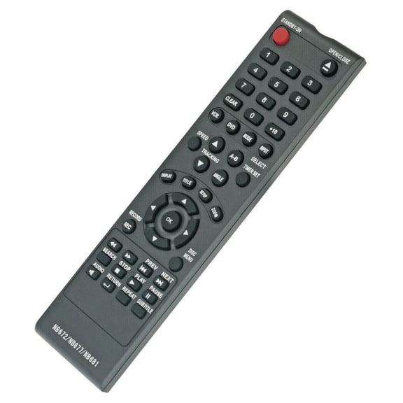 DVD Player Remote Control NB672UD NB677UD NB681UD Replace for Magnavox DV225MG9A