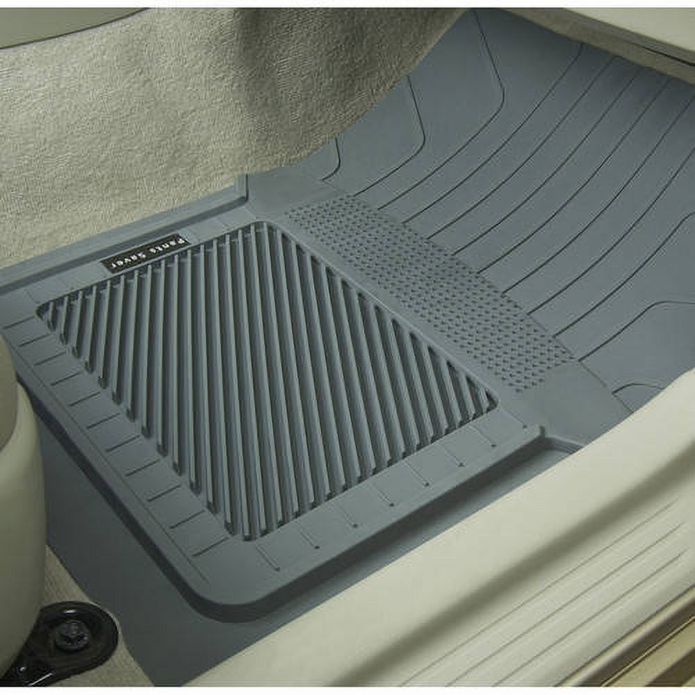 PantsSaver Custom Fit Car Floor Mats for BMW X6 2014, 4 pc, All Weather Protection for vehicles, Heavy Duty Weather Resistant Plastic,Gray