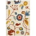 thumbnail image 6 of SAFAVIEH Soho Zoe Floral Wool Area Rug, Beige/Multi, 5' x 8', 6 of 6