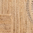 thumbnail image 6 of SAFAVIEH Natural Fiber Loew Geometric Area Rug, Beige, 6' x 6' Square, 6 of 7