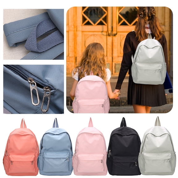Large Capacity Solid Color Backpack Durable Outdoor bag and Use