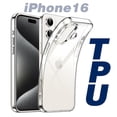 thumbnail image 2 of Funda de silicona suave de TPU para iPhone 16, 15, 14, 13, 12, 11 Pro Max, XR, XS Max, carcasa trasera para iPhone 16, 15, 14, 13, 12, 11 Pro Max, 2 of 5