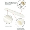 thumbnail image 2 of WWS-Toilet Paper Holder Roller Replacement, 2Pcs 6.5inch Plastic Toilet Paper Spring Rod Toilet Tissue Holder Replacement Spindle Replacement Rod fits Extra Large Bathroom Tissue Rolls (White), 2 of 4