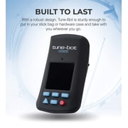 Tune-bot Studio TBS-001 Digital Drum Tuner Clip-On Tuner for Acoustic Drum Kits, Precision Drum Tuning with Save & Recall Function