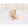thumbnail image 6 of REGALWOVEN Travel Jewelry Box for Women Birthday Gifts, Small Portable PU Leather Jewelry Organizer Case Storage Display Holder Pink 3.5*3.5*1.5in, 6 of 7