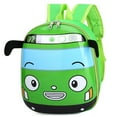 thumbnail image 1 of 3D Cartoon Bus Backpack Cute Kindergarten Knapsack for Boys Girls (Yellow), 1 of 6