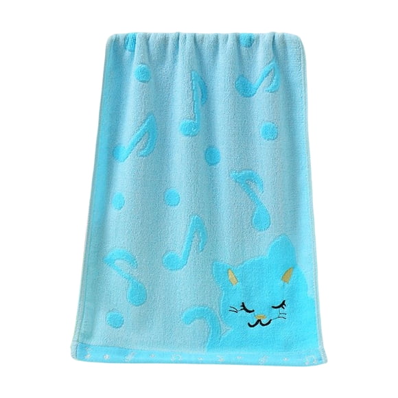 Billuyoard Toalla para niños Color sólido Reemplazo de dibujos animados Cómodo Absorbente de agua Toallas para niños recién nacidos Toallita Type3 NO3