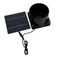 thumbnail image 1 of Lefu Ventilateur d'Extraction Solaire 5W 6V Durable pour Maison RV Serre, 1 of 4