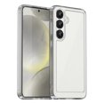 thumbnail image 2 of WANLONFENG MF Series for Samsung Galaxy S25 Case TPU Acrylic Clear Phone Cover with Tempered Glass F, 2 of 5