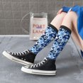 thumbnail image 3 of Lsque Evil Eye Printed Crew Socks Men's Women's LightWeight Thin Casual Calf Socks ,Knee High Socks,Cotton Socks, 3 of 9