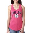 thumbnail image 2 of Wild Bobby Ford Shelby Retro Cobra Logo Women Racerback Tank Top, 2 of 6