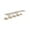 Beige#68, variant on Wall Mounted Coat Hook Rack, Five-Hook Design, Alloy and Wood Construction, for Porch, Entryway, Kitchen, Bathroom, and Bedroom Organization