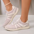 thumbnail image 2 of EKVAHL Orthopedic Walking Shoes for Women, Breathable Mesh Tennis Shoes, Wide Toe Box Zero‑Drop Casual Sneakers Purple, 2 of 6