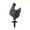 A, variant on Metal Garden Stakes Decoration, Cute Hen Chicken Yard Art for Outdoor Garden Backyard Decor, Weather Resistant