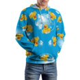 thumbnail image 5 of Bunch of Rubber Ducks Men's Women Vintage 3D Hooded Sweatshirt - All-Season Loose Fit Streetwear, 5 of 6
