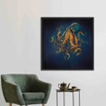 thumbnail image 4 of Luxury Art, Modern Art Canvas, Contemporary Art, Octopus, Trendy Canvas Art, Octopus Canvas Art, Gold Wall Decor, Animal Poster, Canvas Wall Decor - Gallery Wrapped, 4 of 6