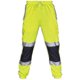 thumbnail image 1 of Pantalones de trabajo de seguridad para adultos, pantalones deportivos de cintura elástica de alta visibilidad, talla 4XL, color verde, 1 of 3