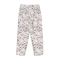 thumbnail image 5 of Daiia Cat Bear Rabbit Women's Sleep Pant with Pockets and Drawstring,Pajama Pants-Small, 5 of 9
