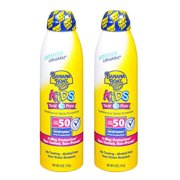 (2 Pack) Banana Boat Kids UltraMist Kids Tear Free Sunscreen - SPF 50 - 6 Oz