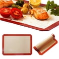 thumbnail image 4 of Twowood Hogar Silicona para hornear tapete de revestimiento antiadherente resistente al calor de cocina Hoja de horno de horneado Twowood 100166, 4 of 6