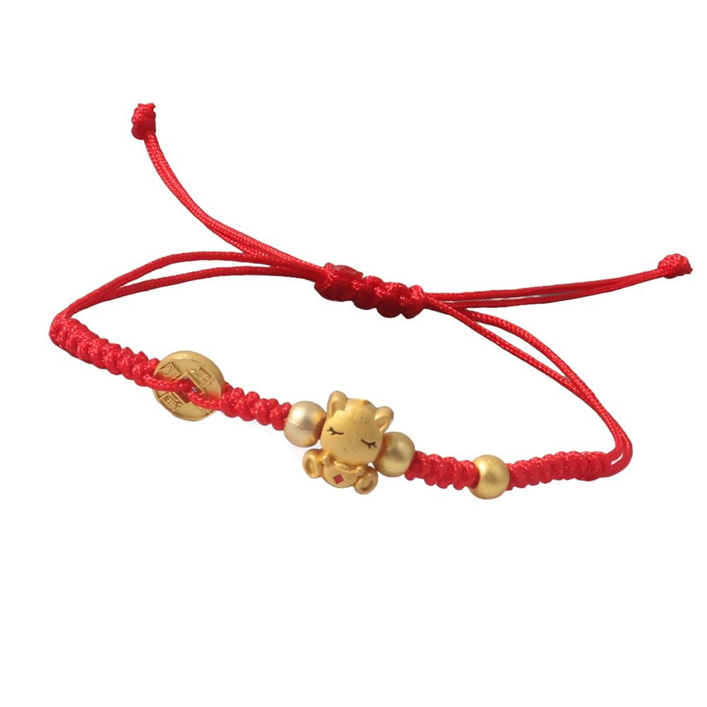 ZOUBAOQ SHUZHENG Lucky Horse Red String Bracelet,2026 New Year