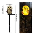 thumbnail image 3 of Luz Solar CM-TOP Luz de Estaca para Jardín Camping Luz LED para Exteriores Impermeable Patio Decorativa Búho 4 Piezas, 3 of 6