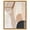 Gold Frame, variant on Faded Warmth I Framed High-Gloss Acrylic Glass Wall Art Abstract Shape Boho by Art Remedy, Black Frame, 20 x 24