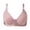Purple, variant on Women's Plus Size Side Support Bra - Front Hook Wireless Bra Breathable Cups for All-Day Comfort & Lift