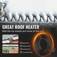 thumbnail image 4 of VEVOR Self-Regulating Pipe Heating Cable 30FT 5W/FT Heat Tape for Pipes Roof, 4 of 9
