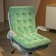 thumbnail image 5 of Cojín de asiento y respaldo integrado, cojín antideslizante para silla - verde, 5 of 9