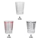 thumbnail image 2 of Toystoory Taza medidora de vidrio con escamas, vasos de onzas líquidas pesadas, herramientas para hornear, manija transparente para medir la Juegos de servir café y té Negro/45ml, 2 of 6
