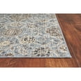 thumbnail image 2 of 2' x 3' Viscose Ivory or Blue Accent Rug, 2 of 4