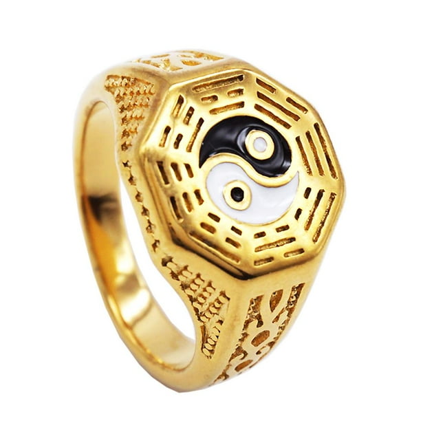 Anillos gruesos de oro para hombre hotsell