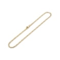 thumbnail image 3 of Pulsera Tejido Grano 2.5 mm 21 cm Oro Amarillo Sólido 10k, 3 of 5