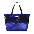 thumbnail image 2 of Disketp Steel Skull Bolsa de Playa de Gran Capacidad, Bolso Impermeable y a Prueba de Arena para Mujer, Ideal para Playa, Piscina y Natación, 2 of 7