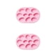 thumbnail image 4 of Monstrate Molde de silicona Pascua 10 cavidad huevo pastel molde DIY hornear Chocolate hielo bandeja Halloween hornear rosa 2piezas Monstrate CBP066275, 4 of 6